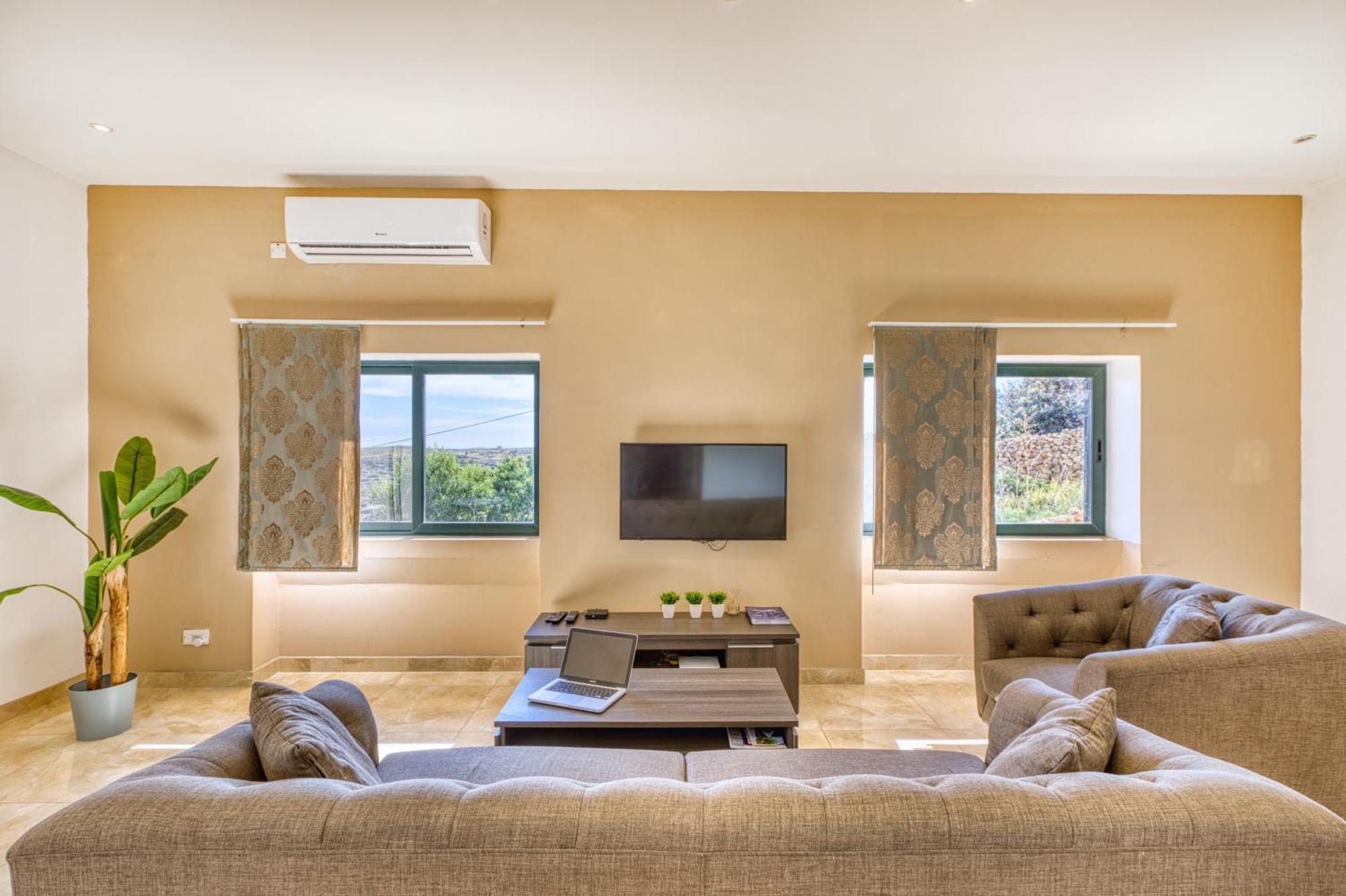 Spacious, Bright, Valley & Sea View Maisonette Шаара Экстерьер фото