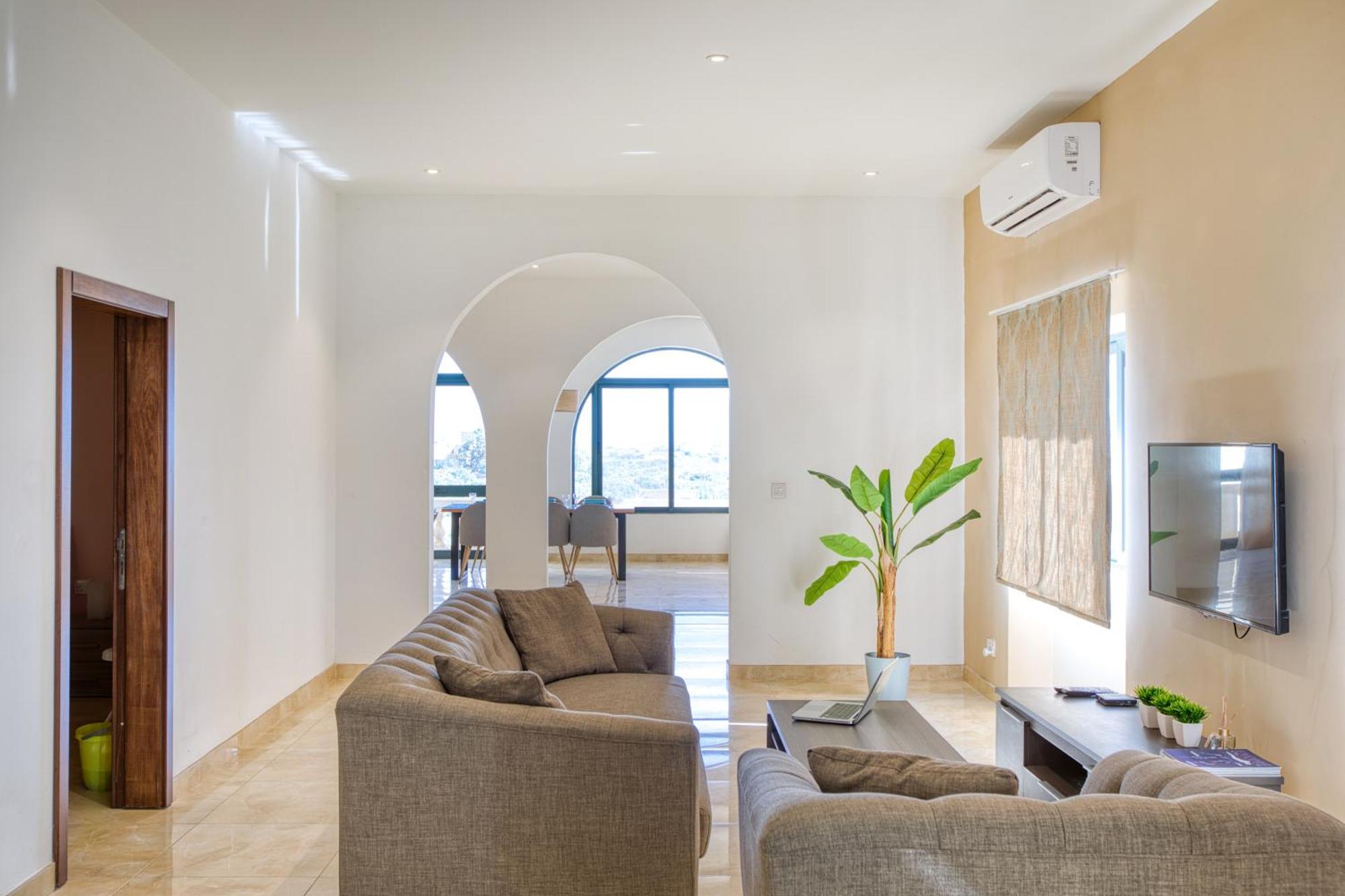 Spacious, Bright, Valley & Sea View Maisonette Шаара Экстерьер фото